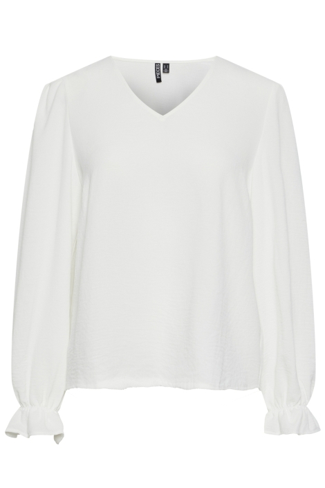 Pieces pctiffany ls v-neck top noos bc